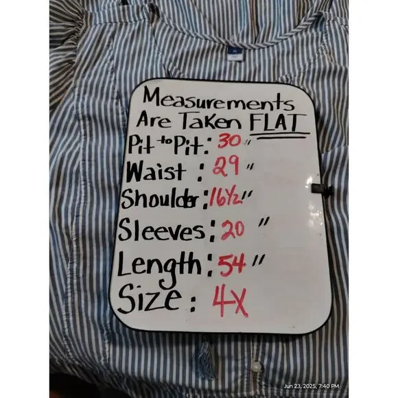 Old Navy Womens Size 4X Striped All Day Maxi Swing Boho Cottagecore Dress Plus - Picture 5 of 12